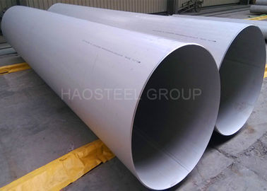 ASTM JIS الفولاذ المقاوم للصدأ الأنابيب الملحومة القطر الكبير لنقل السوائل الصناعية