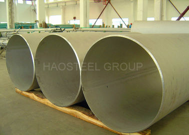 ASTM JIS الفولاذ المقاوم للصدأ الأنابيب الملحومة القطر الكبير لنقل السوائل الصناعية