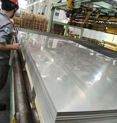 صفائح الفولاذ المقاوم للصدأ ASTM A240 الدرجة 304L/304H/409 904L/316L/316ti تشطيب السطح 2B خدمات الثني / القطع / اللحام