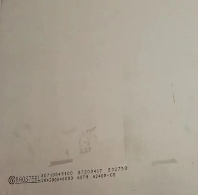 لوحة فولاذية مزدوجة 2205 S32205 S32304 S31803 DIN1.4462 2507 S32750 1.4410 S32760