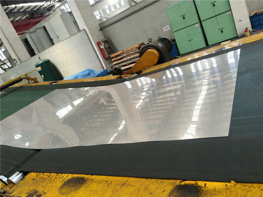 صفيحة فولاذ مقاوم للصدأ مدلفنة على البارد A304 2B/2D/BA/NO.1