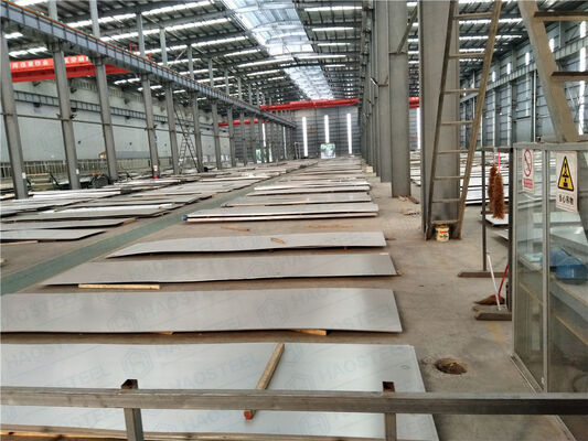 صفيحة فولاذ مقاوم للصدأ مدلفنة على البارد A304 2B/2D/BA/NO.1