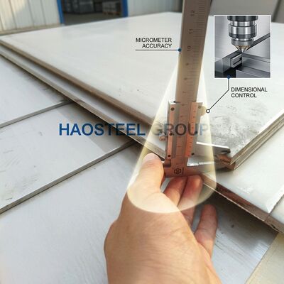 ASTM A240 304 صفيحة الفولاذ المقاوم للصدأ 2B النهاية 0.3mm-100mm سمك 1219x2438mm للبناء الصناعي